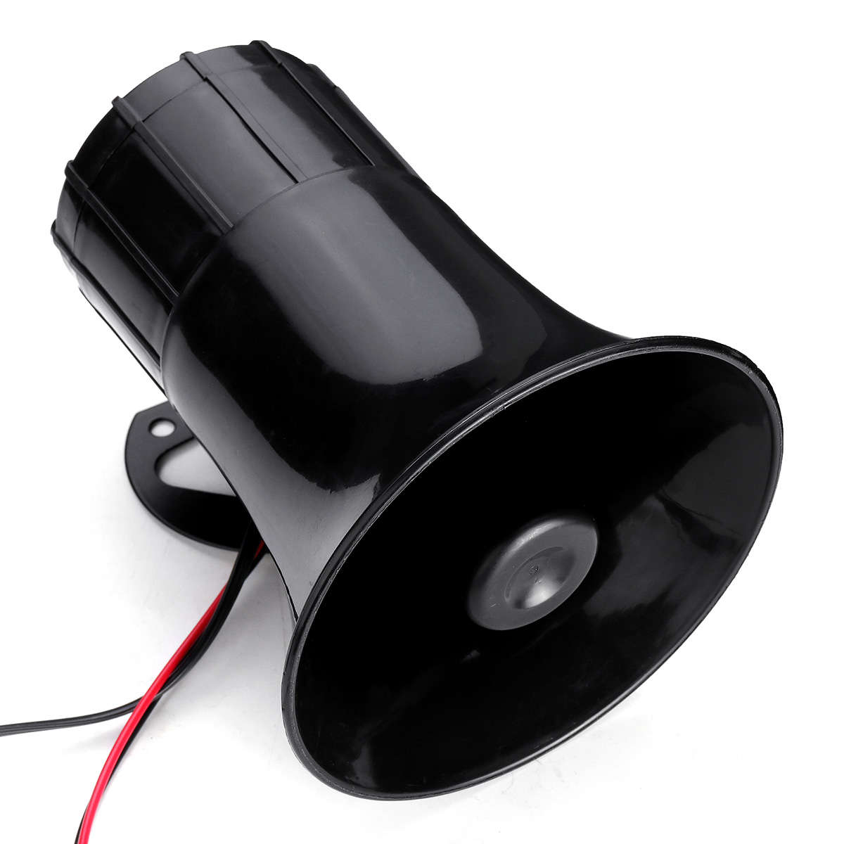 400W Warning Alarm Police Fire Siren Horn PA Speaker MIC System 3 Sound