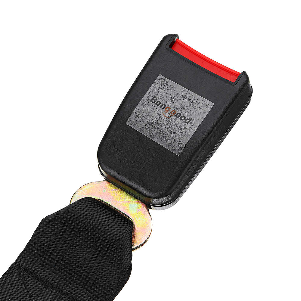 Universal 1Pcs Universal 14 Inch Car Seat Safety Belt Extension Black Buckle