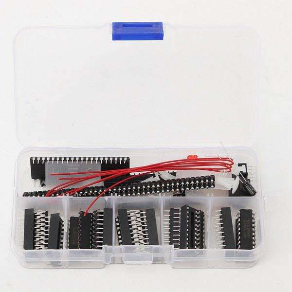 Geekcreit 8x8x8 LED Cube 3D Light Square Blue LED Flash Electronic DIY Kit...