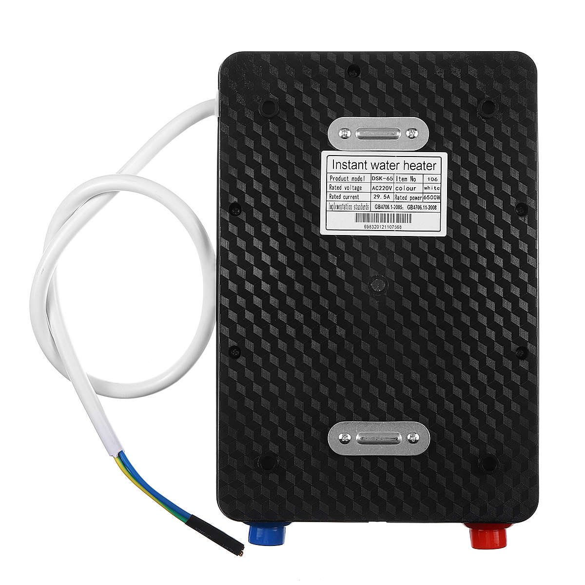 6500W Tankless Electric Water Heater Intelligent Self-checking Instant Water Heater