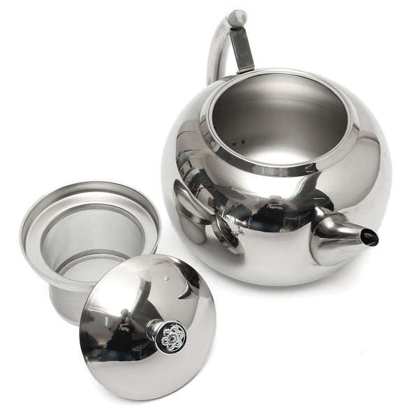 1500ML/2000ML Stainless Steel Teapot Coffee Maker