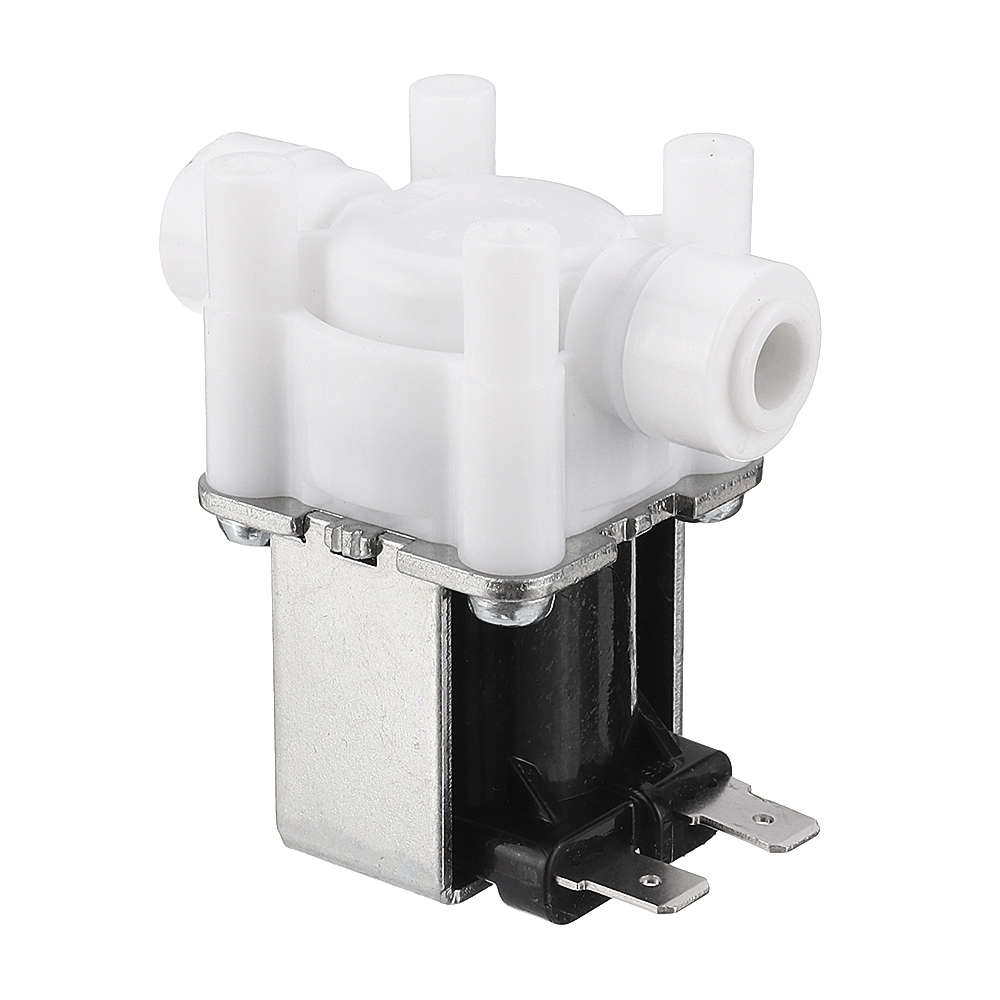 24V 1/4 Inch RO Water Purifier Inlet Water Solenoid Valve 2 Electromagnetic Valve for RO Reverse Osm