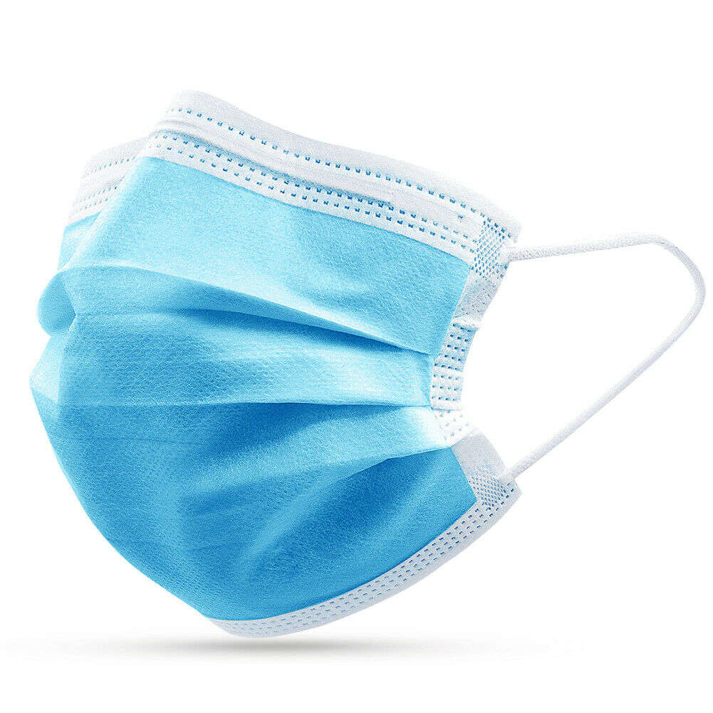 10PCS 3-Layer Protective Mask PM2.5 Breathable Face Mask Non-Woven Anti Dust Proof Disposal Mask Set