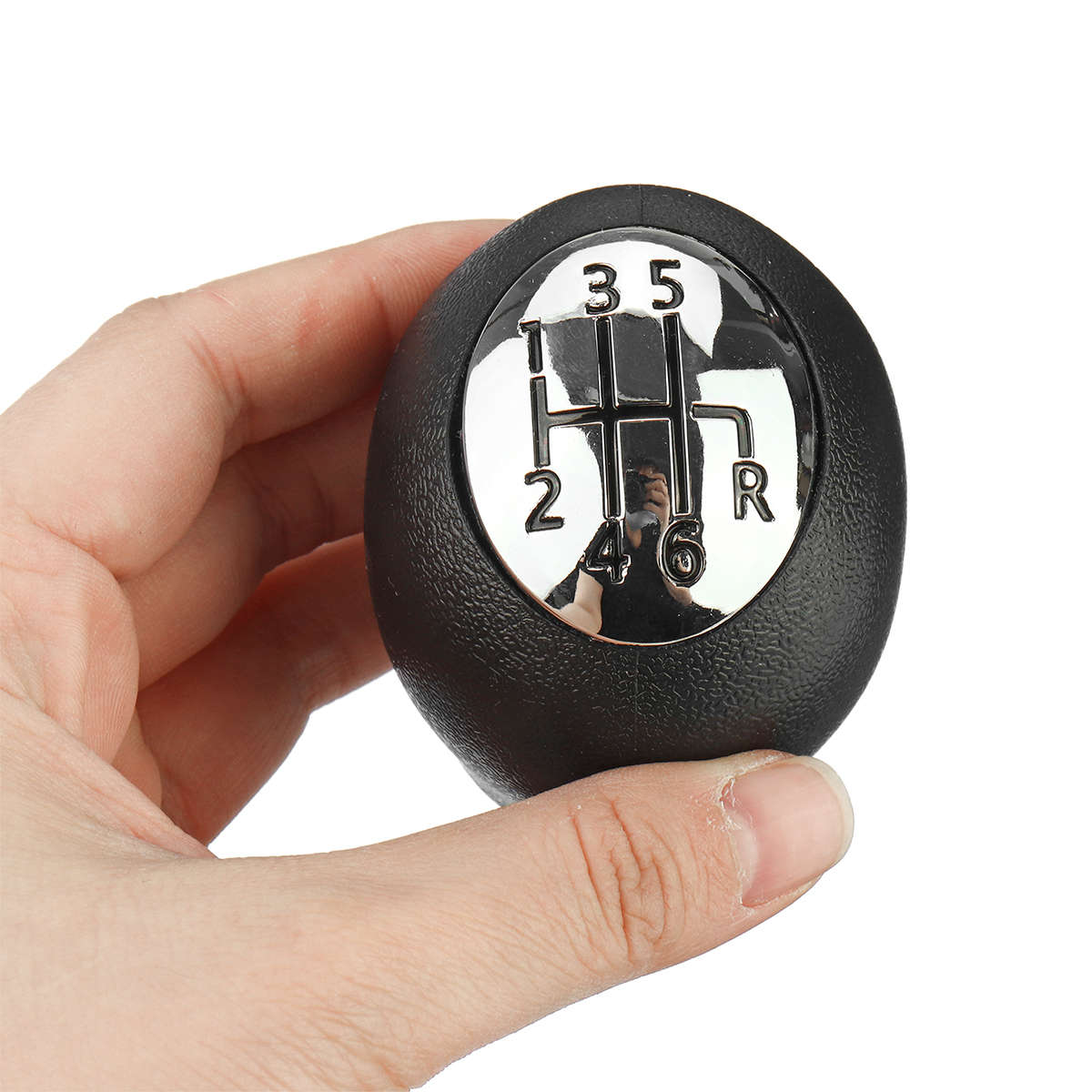 6 Speed Gear Knob Chrome For Renault Megane Clio Laguna For Vauxhall Opel Movano Vivaro For Nissan I