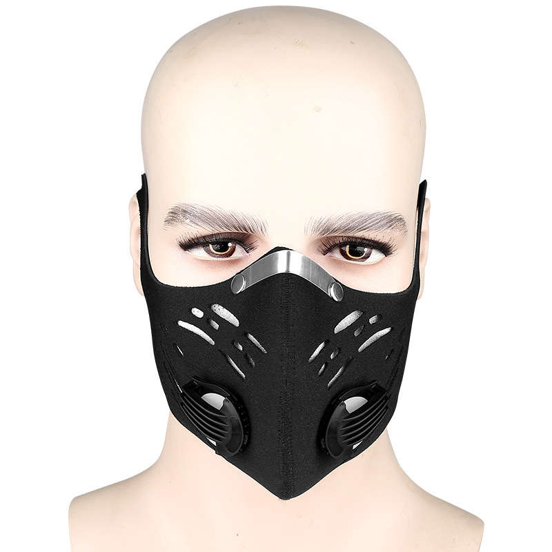 Anti-smog Cycling Mask Windproof, Dustproof and Warm Mask Activated Carbon Anti-haze Out Riding Mask
