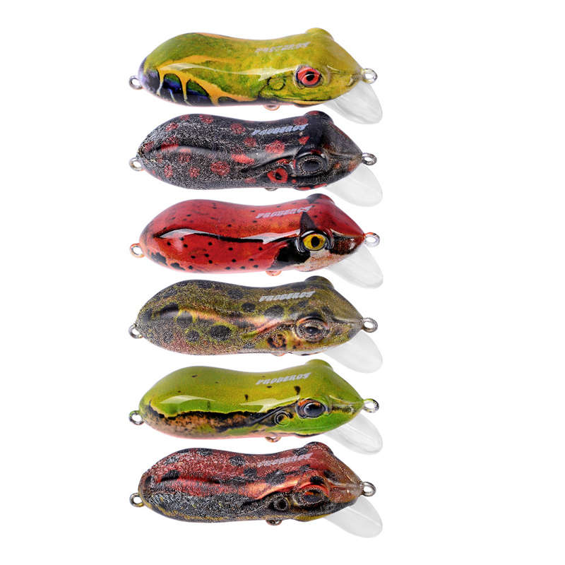 ZANLURE 1pc 4cm 9.5g Pencil Popper Fishing Lure Crankbait Wobblers Plastic Frog Artificial Bait