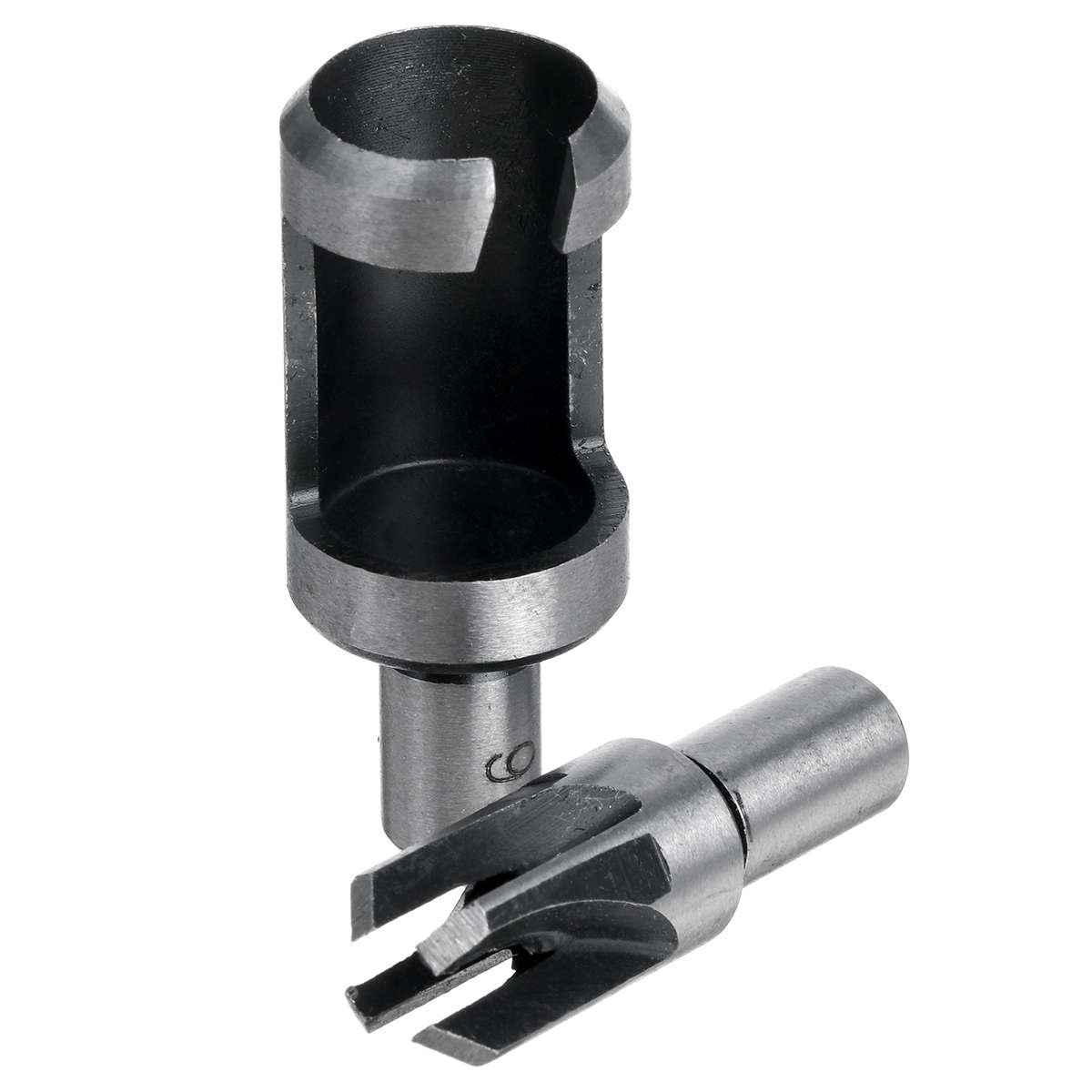 8pcs Wood Plug Hole Cutter Drill Bits Set Dowel Maker Cutting Tools Round Shank