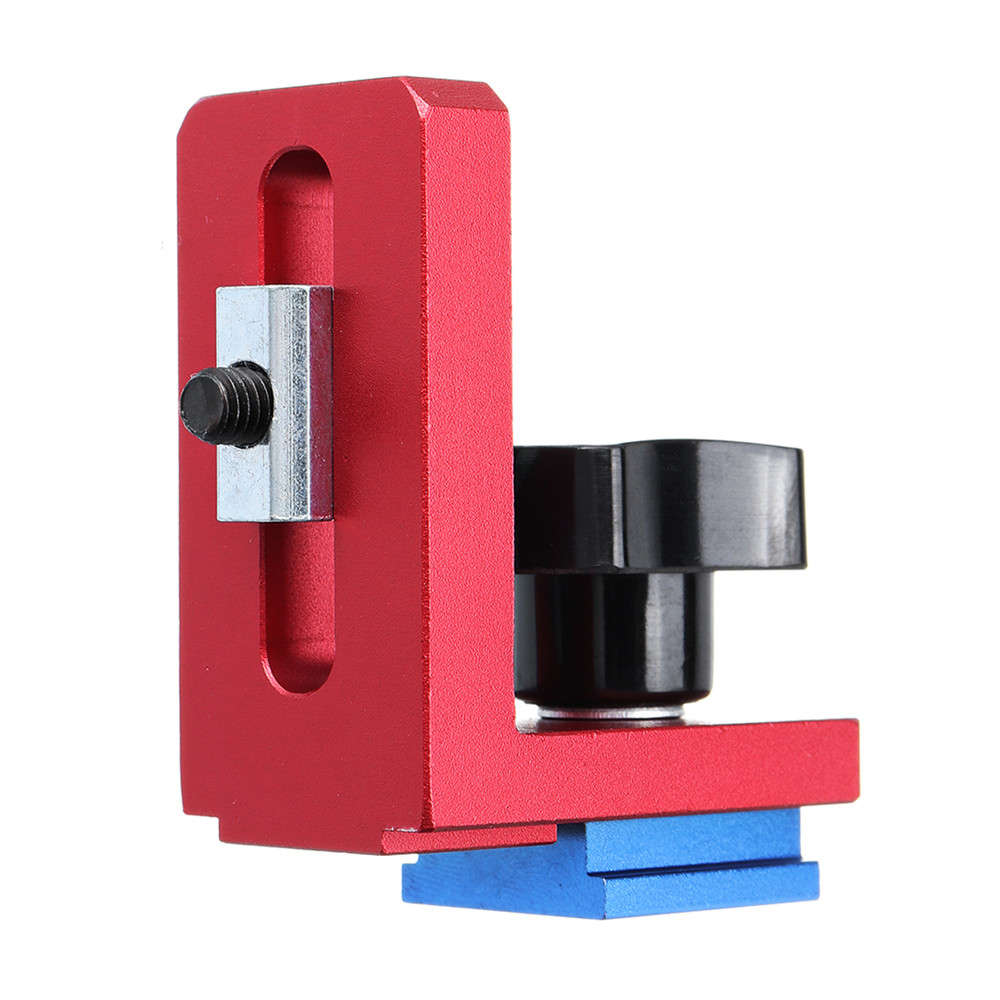 Fixed T-Slot Miter Track Stop Chute Stopper 30/45 Manual Woodworking DIY Tools (Size 30)