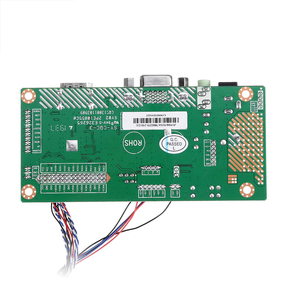 LED Driver Board Kit Single 1CH 6-bit 40P 0.5mm Pitch for 1366x768 Resolution Notebook Screen Modifi