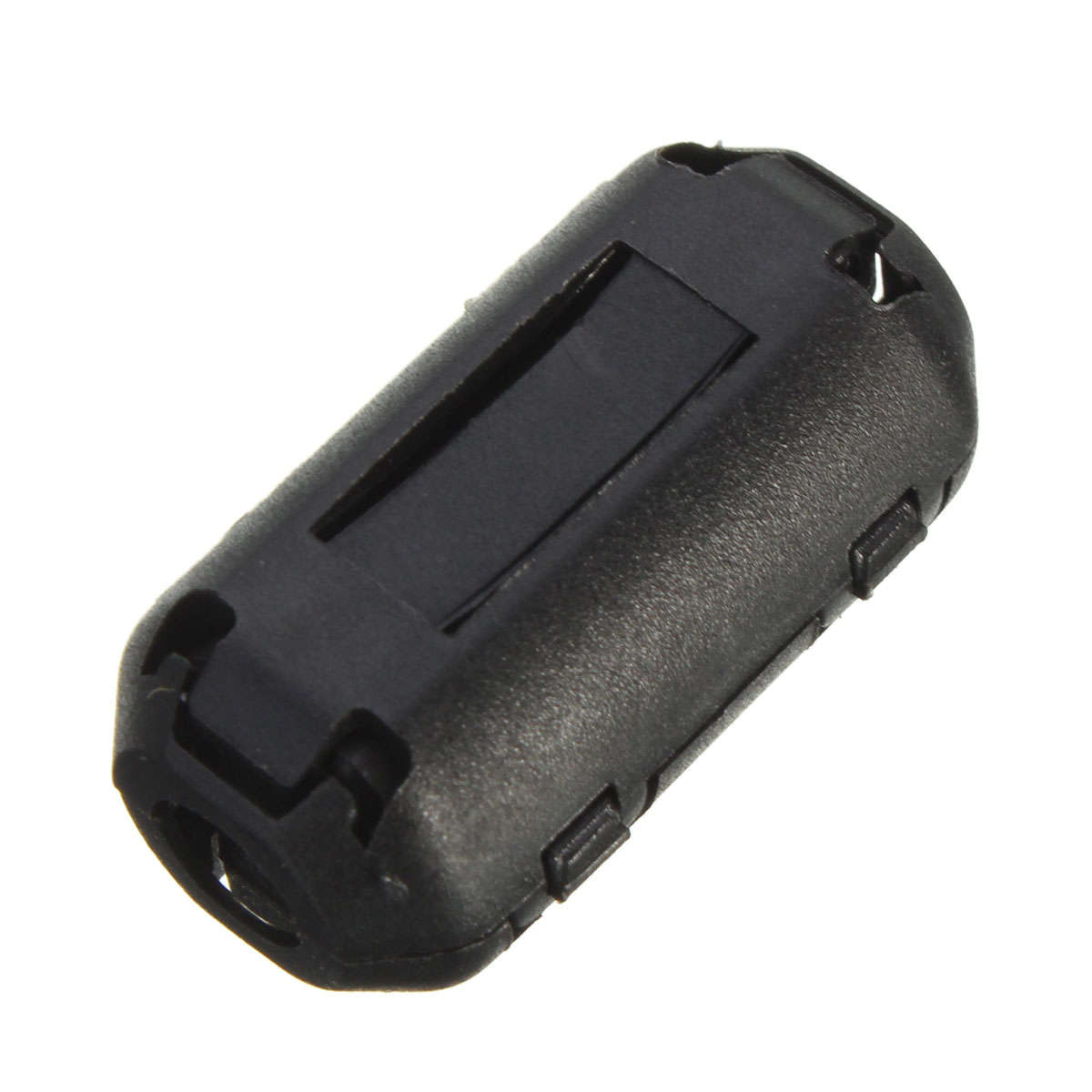 10Pcs Black Cable Wire Clamp Clip RFI EMI EMC Noise Filters Ferrite Core Case