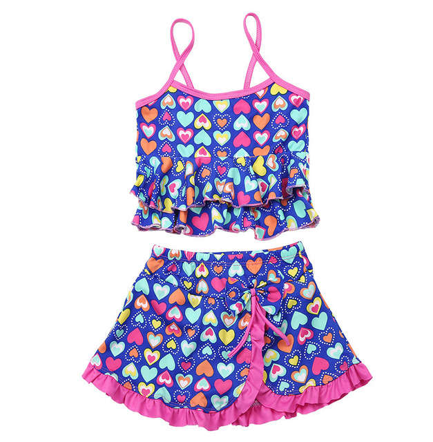 New Children's Swimwear Girls Girls Swimwear Baby Bikini Set Baby Split Small Children's Swimm