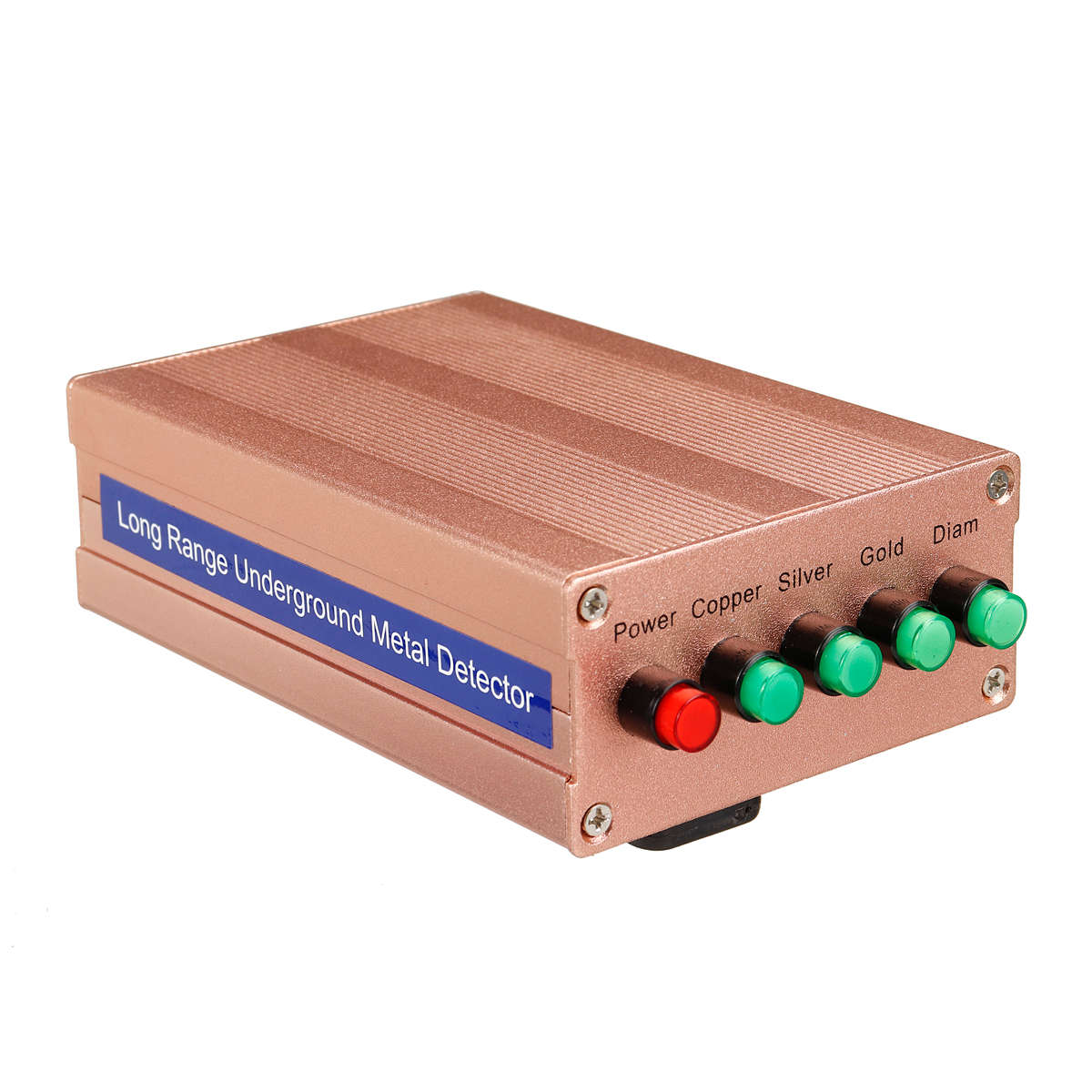 AKS 3D Metal Detector Detective 1200m Long Range Gold Treasure Digger Scanner