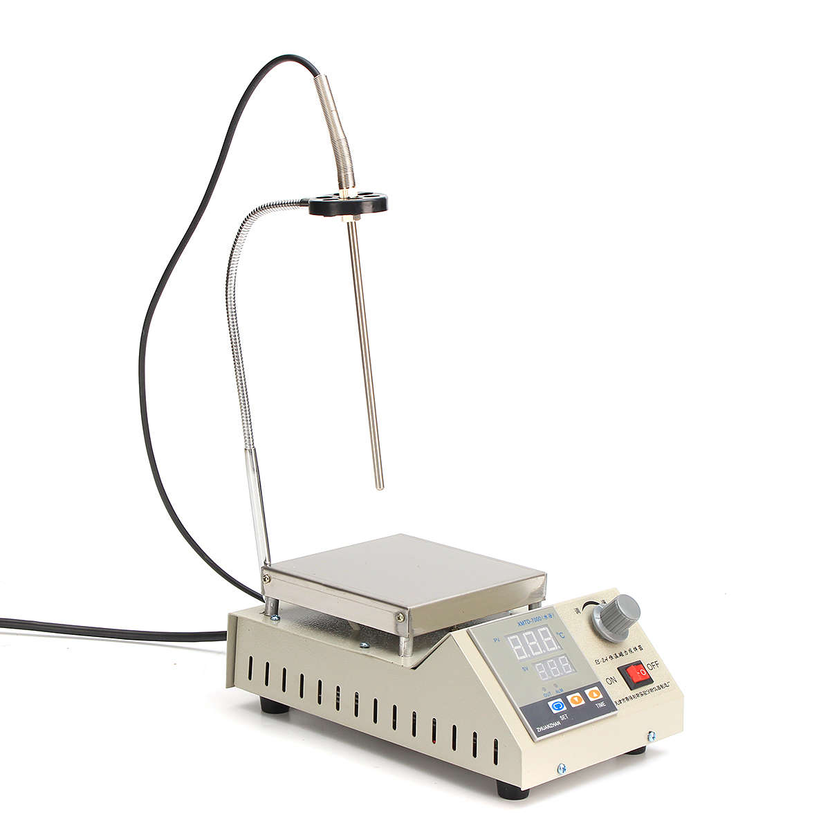 220V 85-2 Magnetic Stirrer with Digital Thermostat Hot Plate Heating Mixer 2400rpm (Type 1)