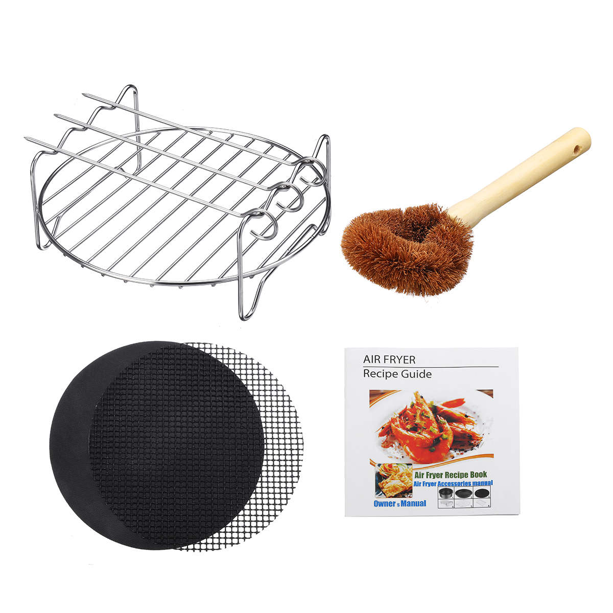 Air Fryer Rack Accessories for GoWise Power AirFryer Cozyna Chefman BBQ Grill