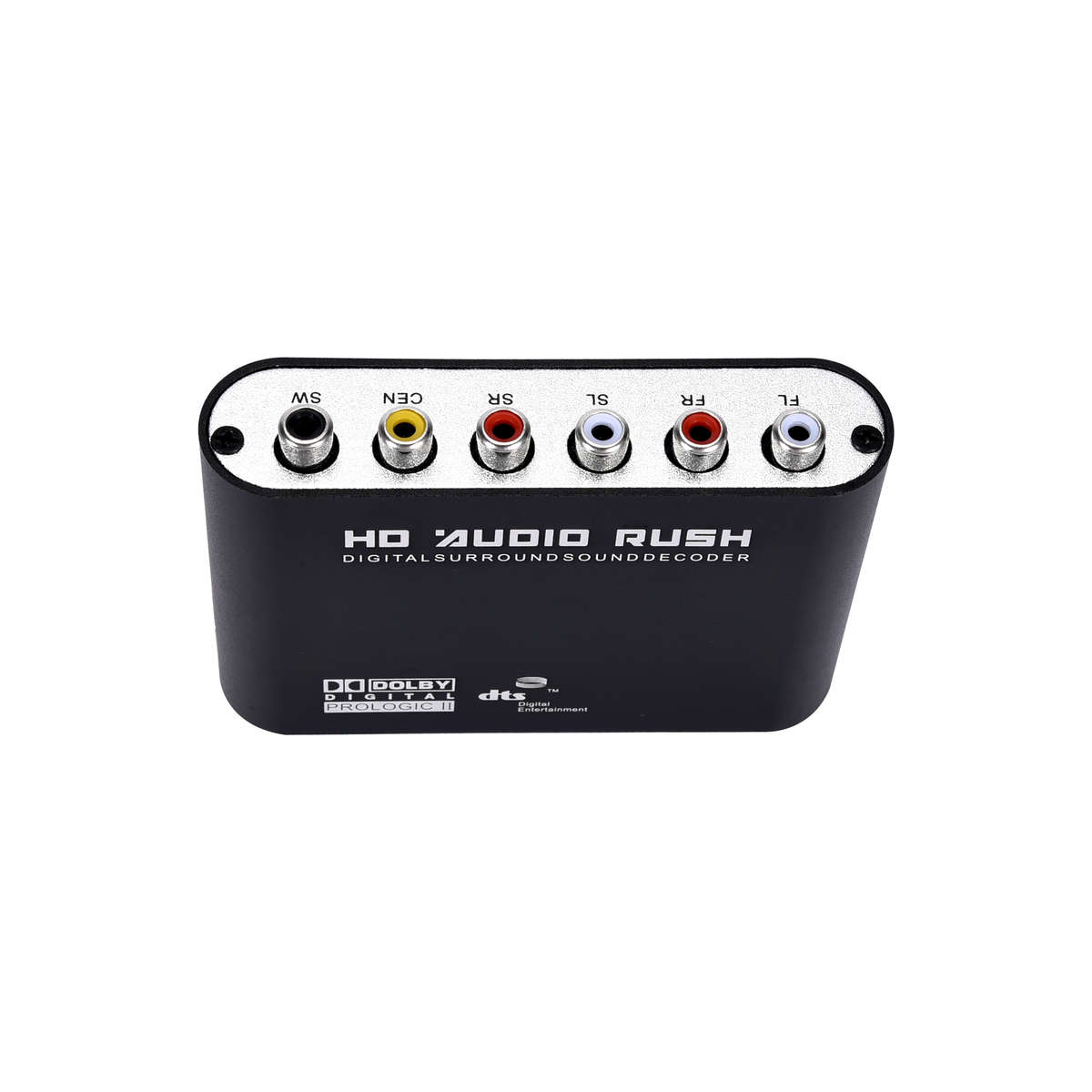 Digital to Analog 5.1 channel Stereo AC3 Audio Converter Optical SPDIF Coaxial AUX 3.5mm to 6 RCA So