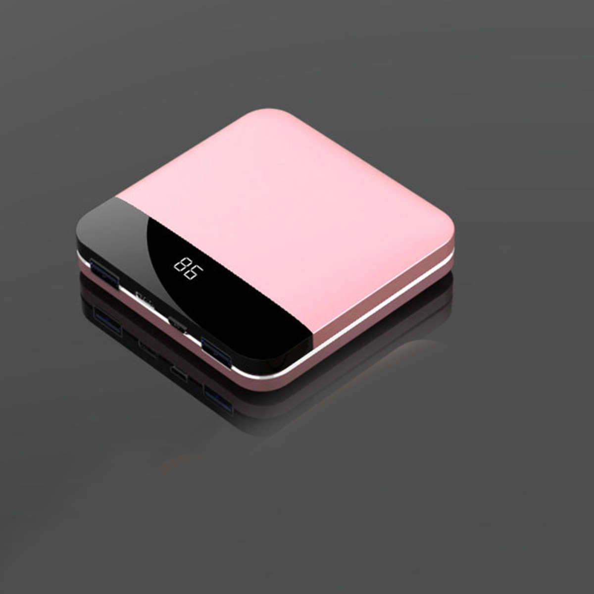 New MiniPower Bank10000mAh Fast Charging USBCharger For iPhone Android Type-C Power Bank