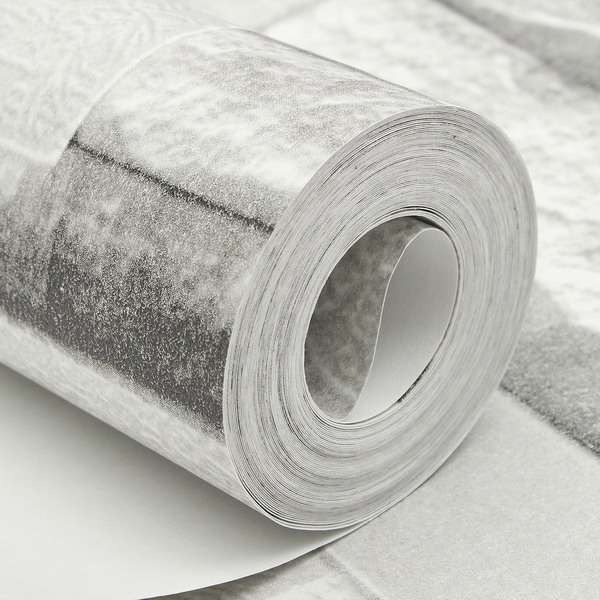 Brick Pattern 3D Textured Non-woven Wallpaper Sticker Background Home Decor