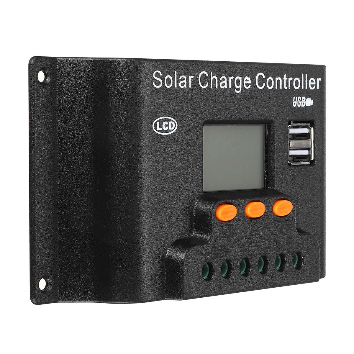 10/20/30/40/50/60A 12v/24v Adjust PWN Solar Battery Charge Controller for Solar Panel (Current 60A)