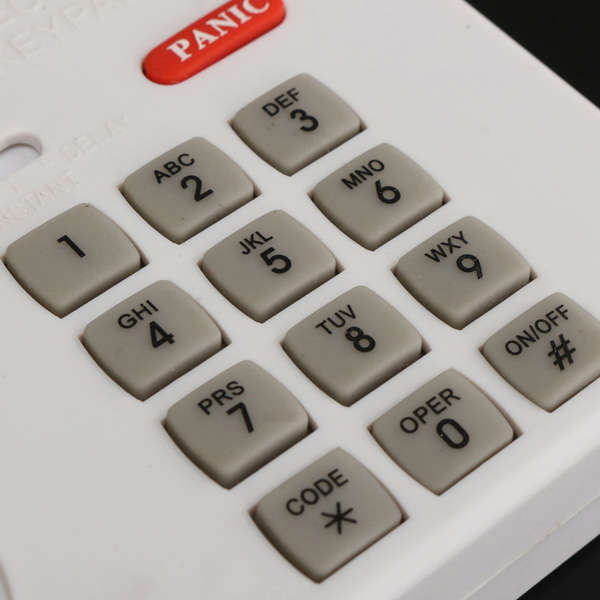 New PIR Wireless Motion Sensor Alarm with Security Keypad for Home Door Garage Shed