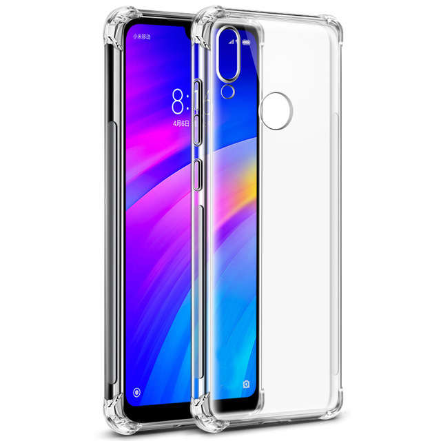 New Bakeey Luxury Shockproof Transparent Soft Protective Case for Xiaomi Redmi 7 / Redmi Y3