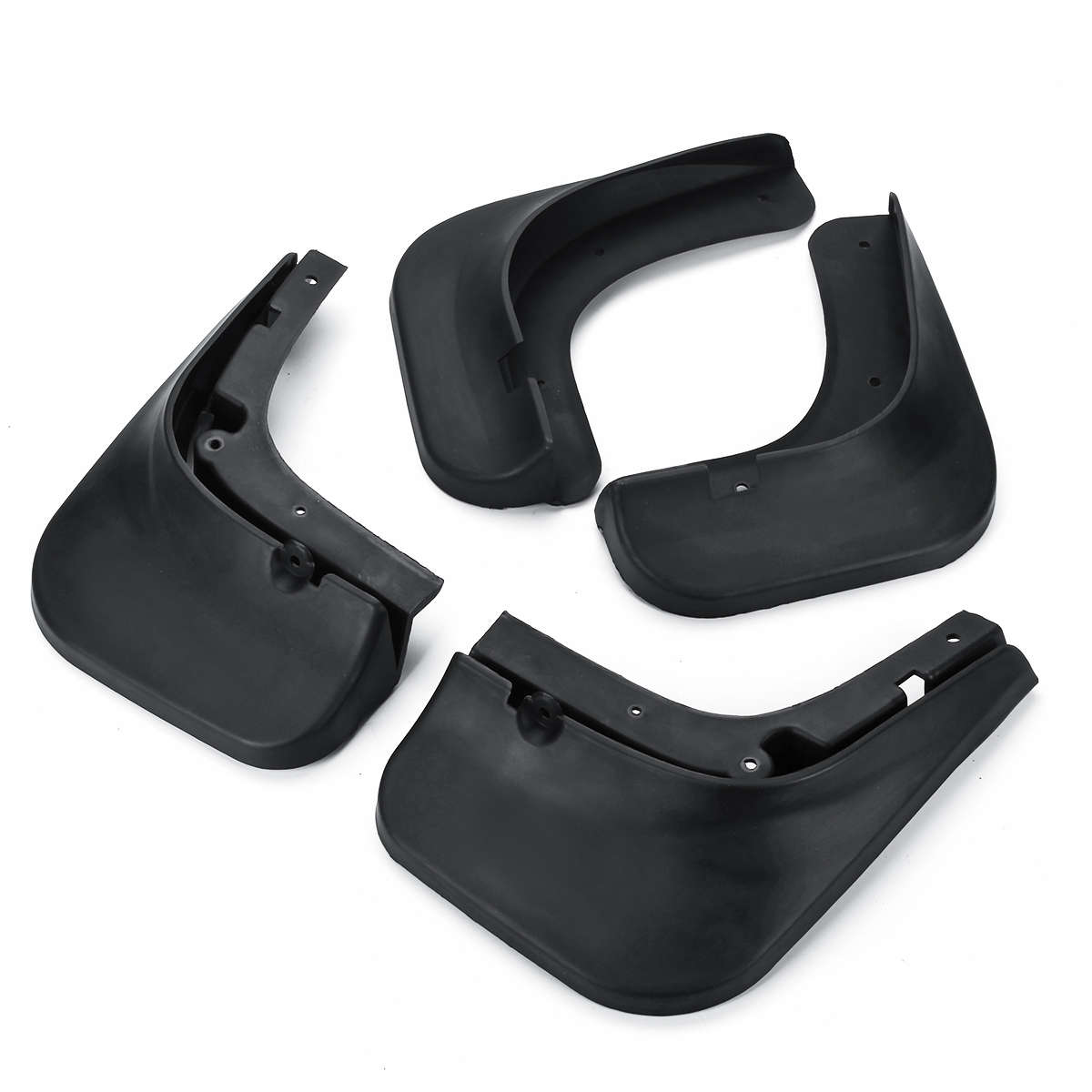 4Pcs Front Rear Car Mudguards Splash Fender For Volkswagen VW Touran 2010-2014