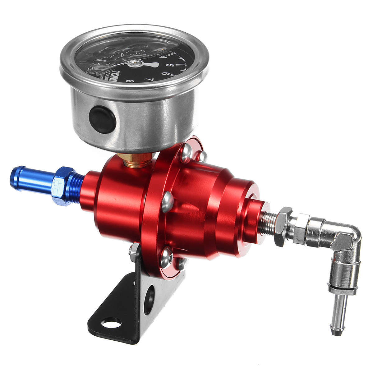 Universal Adjustable Car Fuel Hose Auto Pressure Regulator With 160PSI