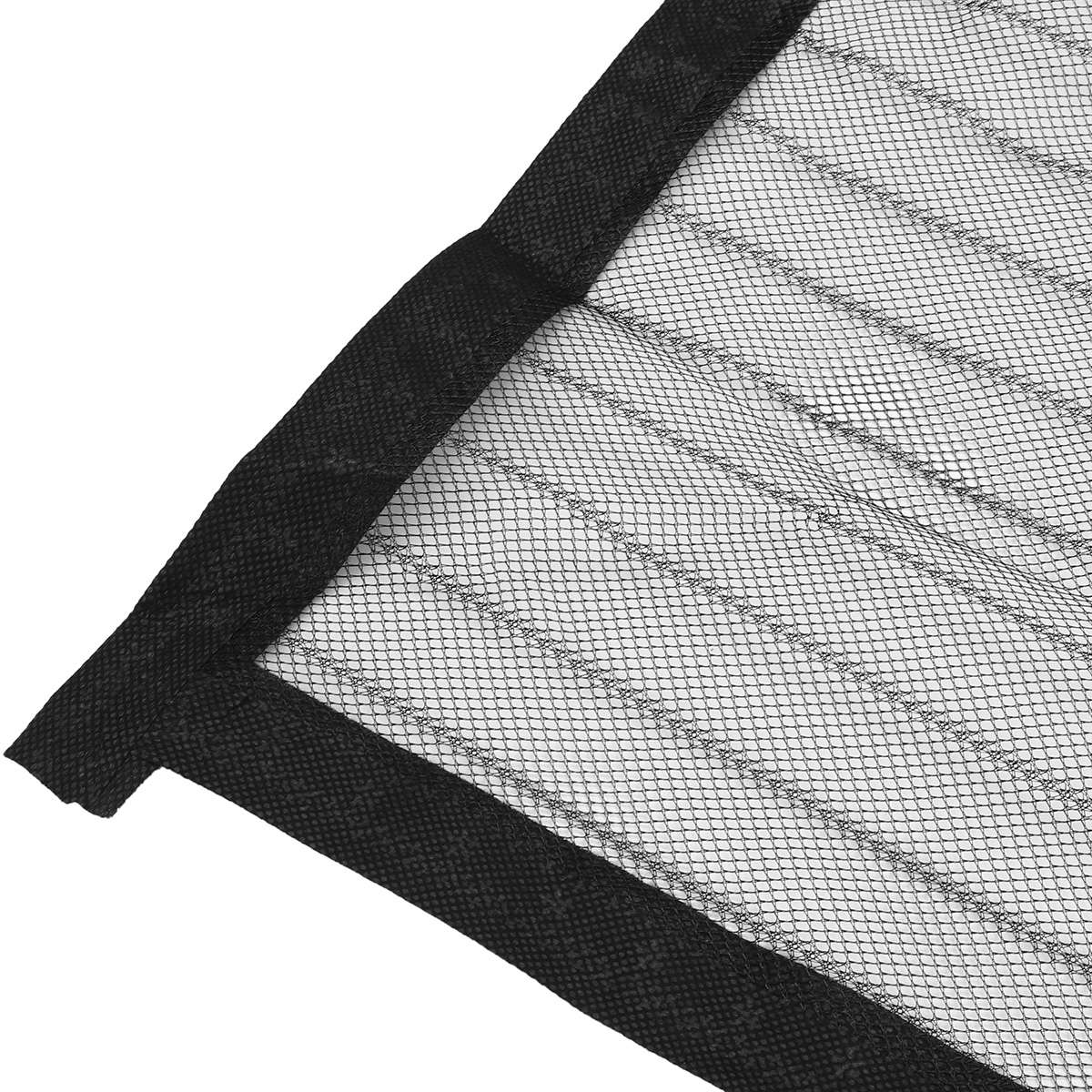 2Pcs Diy Anti Mosquito Pest Window Curtain Net Mesh Door Sheer Curtain Protector