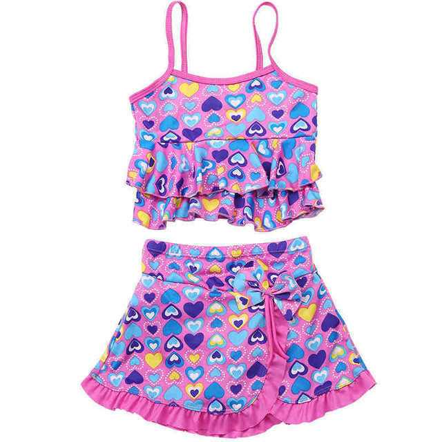 New Children's Swimwear Girls Girls Swimwear Baby Bikini Set Baby Split Small Children's Swimm