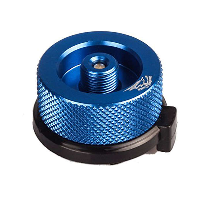LAOTIE Colorful Camping Stove Converter for Butane Canister to Screw