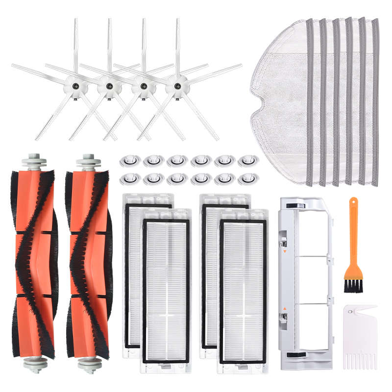 31pcs Replacements for XIAOMI S5 S5 MAX S6 Vacuum Cleaner Parts Accessories Mop Clothes*6 Water Core