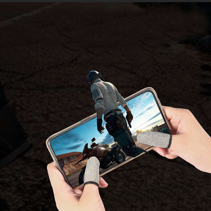 Bakeey Gloves Sleep-proof Sweat-proof Professional Touch Screen Thumbs Finger Sleeve for PUBG Mobile