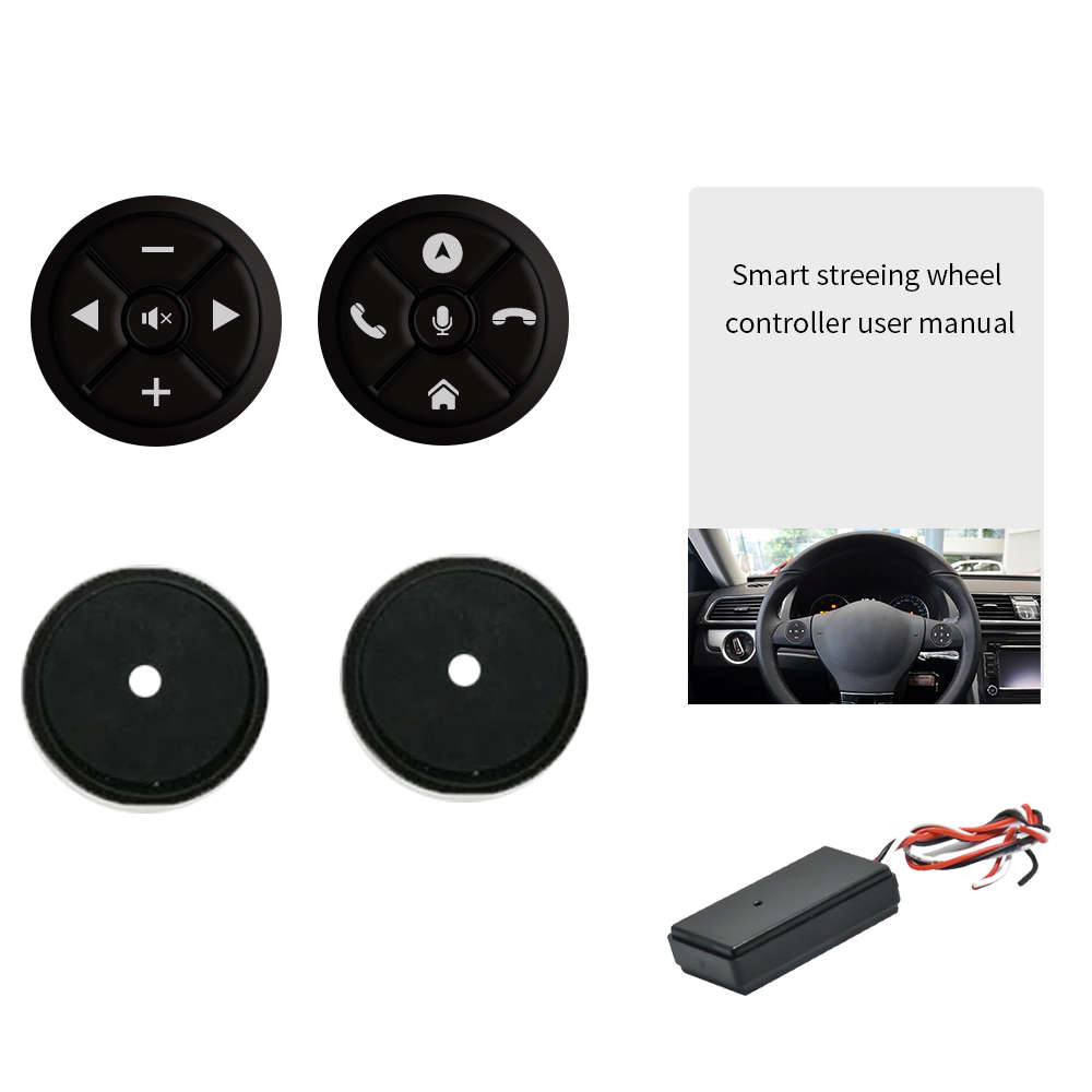 Universal Car Steering Wheel Controller 10 Keys Wireless Remote Control Buttons For Car Stereo Radio