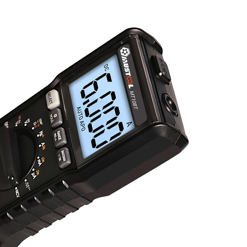 MUSTOOL MT108T Square Wave Output True RMS NCV Temperature Tester Digital Multimeter 6000 Counts