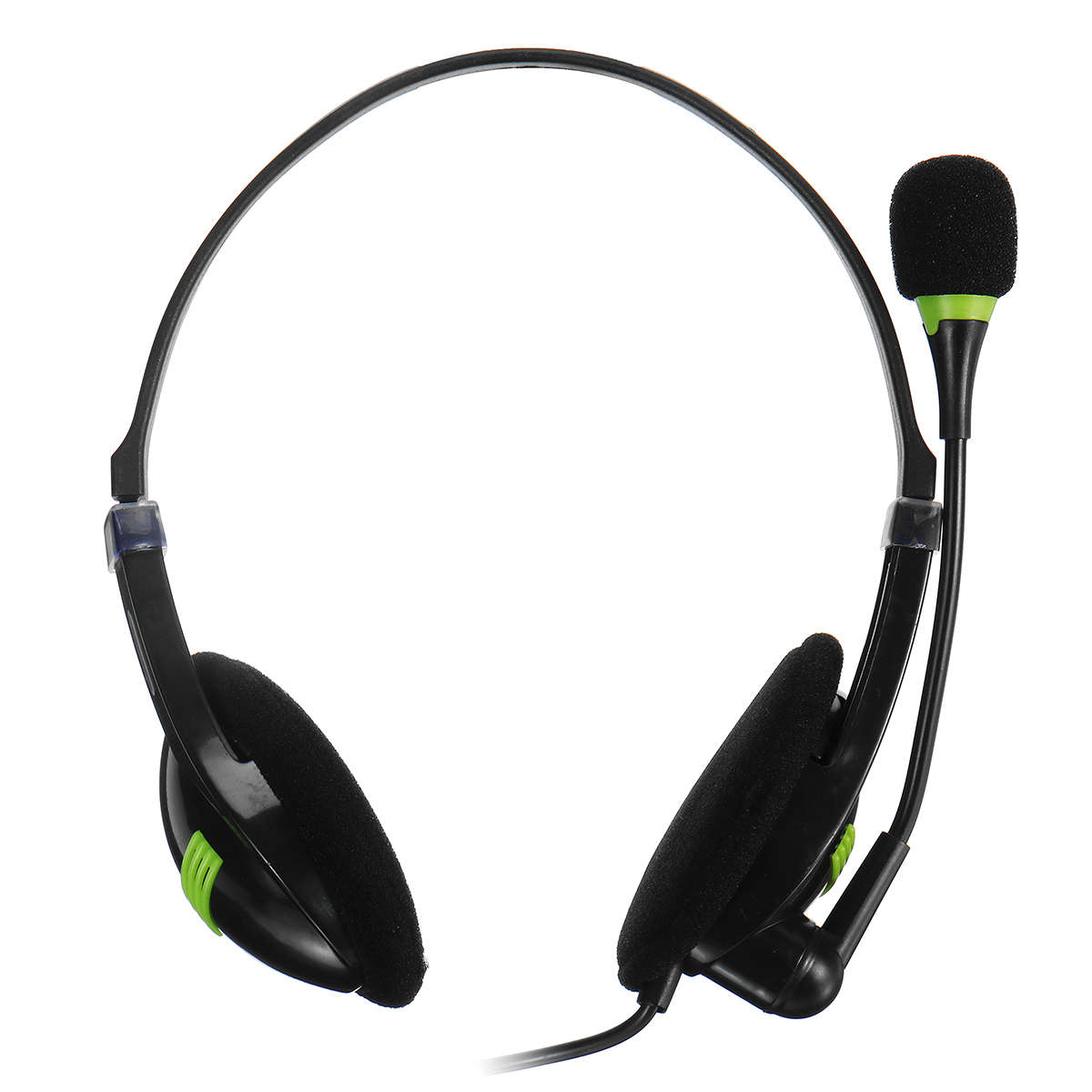 USB Wired Computer Headset Stereo Headphone Noise Cancelling Mic For PC Laptop