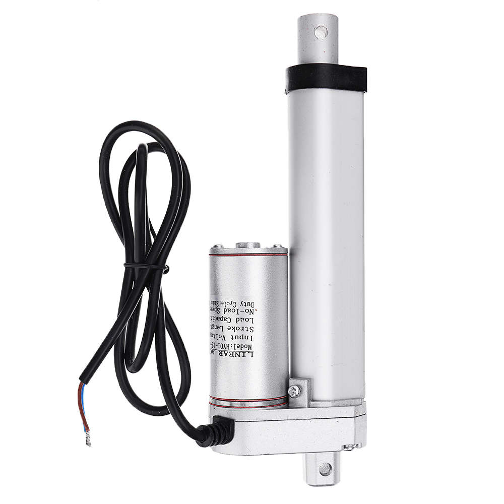 DC 12V 1500N 50/100/150/200/250mm Stroke Tubular Motor Electric Linear Actuator Adjust (Length 50mm)