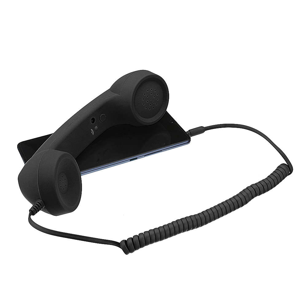 3.5mm Retro Phone Handset Specifically Noise Reduction Prevention Radiation Syetem On The Mobile Pho