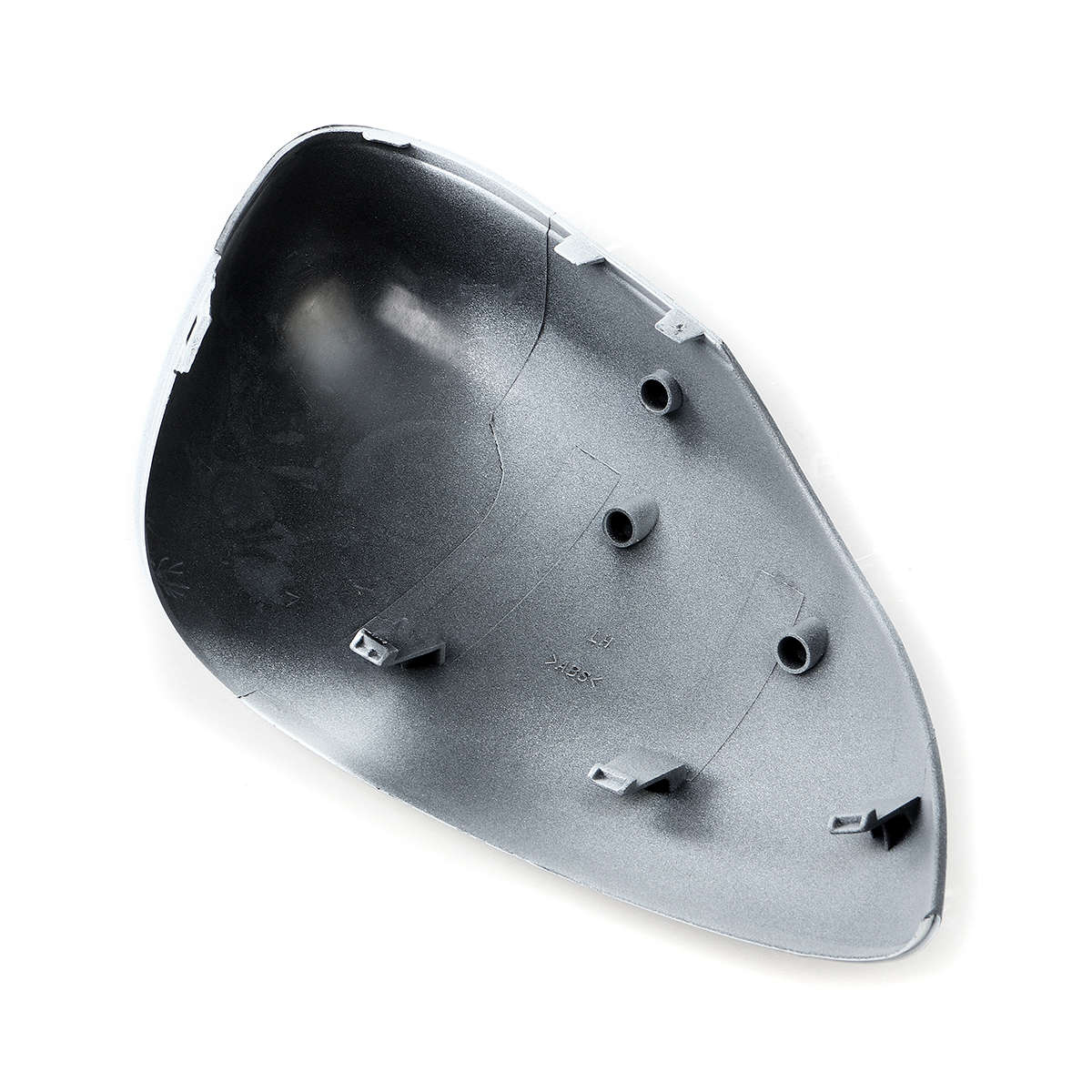 White Rearview Side Mirror Replacement Cover Cap Case For Ford Fiesta 2008-2017 (Style Left)