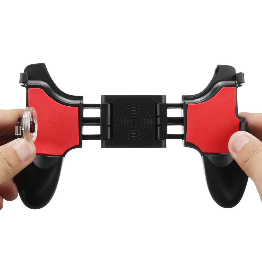 New 5 In 1 Joystick Gamepad Controller Fire Shooter Button Trigger for PUBG for iOS Android Mo