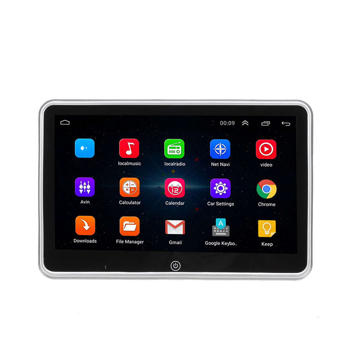 New 10.1 Inch LED Screen Car Headrest TV Monitor DVD Player Video USB IR FM Spea