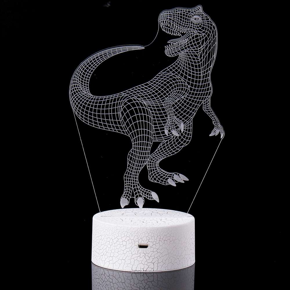 New 3D Illusion Night Light Touch Remote Control Home Decor Table Desk Sleeping