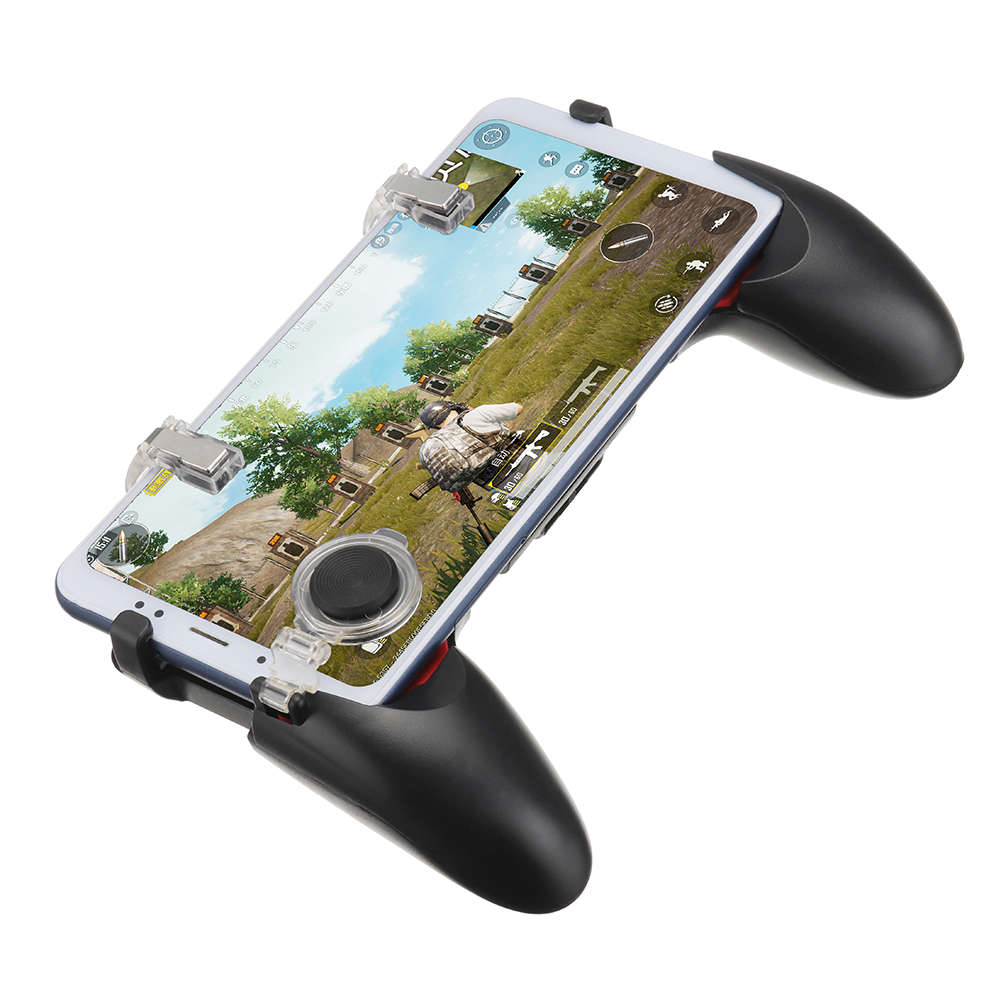 New 5 In 1 Joystick Gamepad Controller Fire Shooter Button Trigger for PUBG for iOS Android Mo
