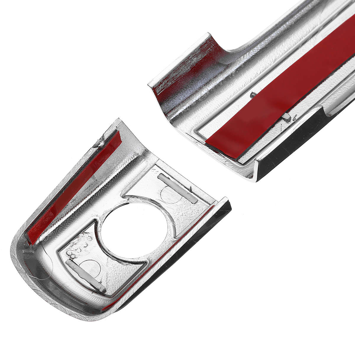 9 Pcs Chrome Plastic Outer Door Handle Cover For Nissan Navara D40 2005-