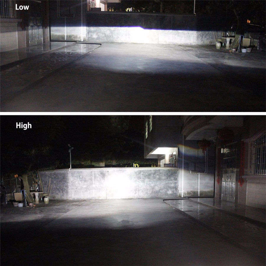 2.5 HID Bi-Xenon Projector Headlights Lens H1 H4 H7 Retrofit Hi/Low Beam LHD/RHD Type"