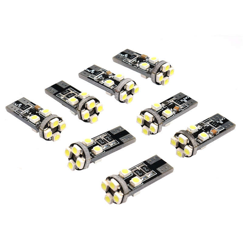 21pcs White Car LED Light Interior Dome Lights Bulbs Kit for BMW E46 Sedan