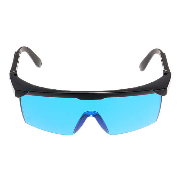 Laser Goggles Safety Glasses Protective Eyewear PC with Adjustable legs (Color Yellow)