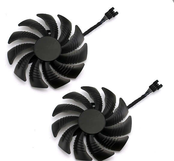 88 Mm Pld09210S12Hh Video Card Cooling Fan For P106 Gtx1050 1060 1070 Graphics Card Cooler 87X87X10M