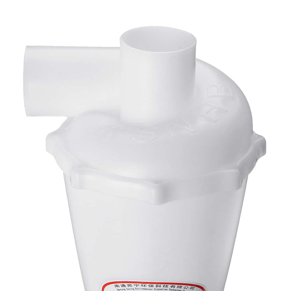 DIY White SN50T6 Turbocharged Cyclone Dust Collector Cyclone Separator Indu