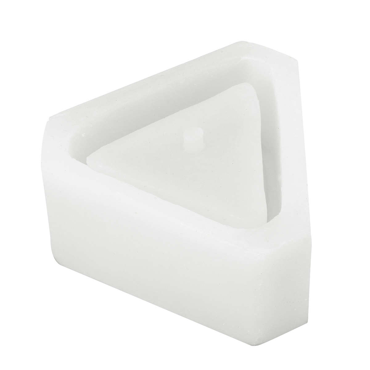 3D Flower Pot Silicone Mold Handmade Triangular Concrete Diy Succulent Plants Pot Making Mould