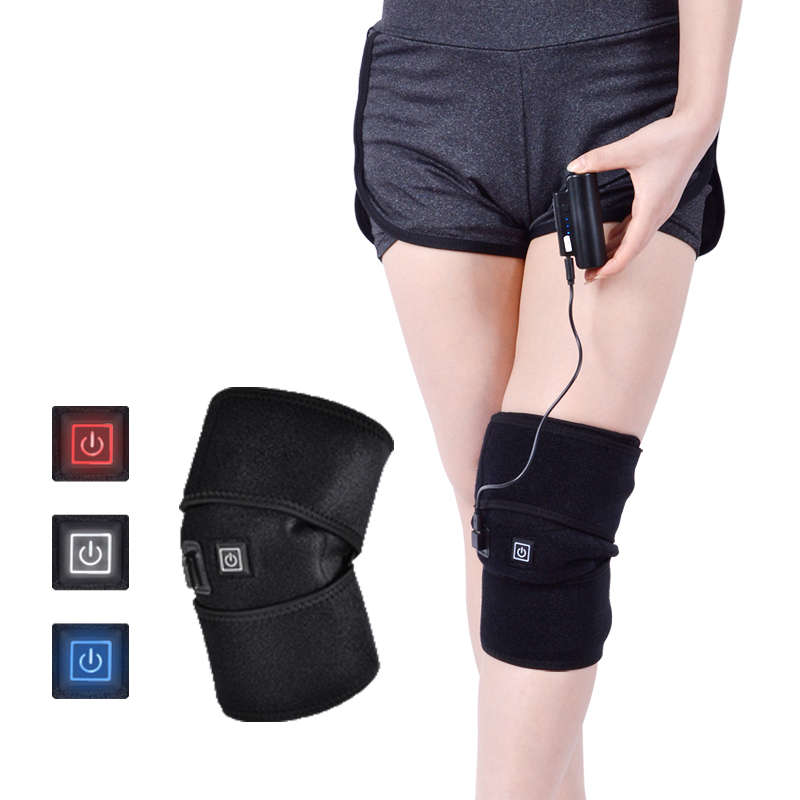 Knee Heating Pads Brace Support Pads Thermal Heat Therapy Wrap Knee Massage