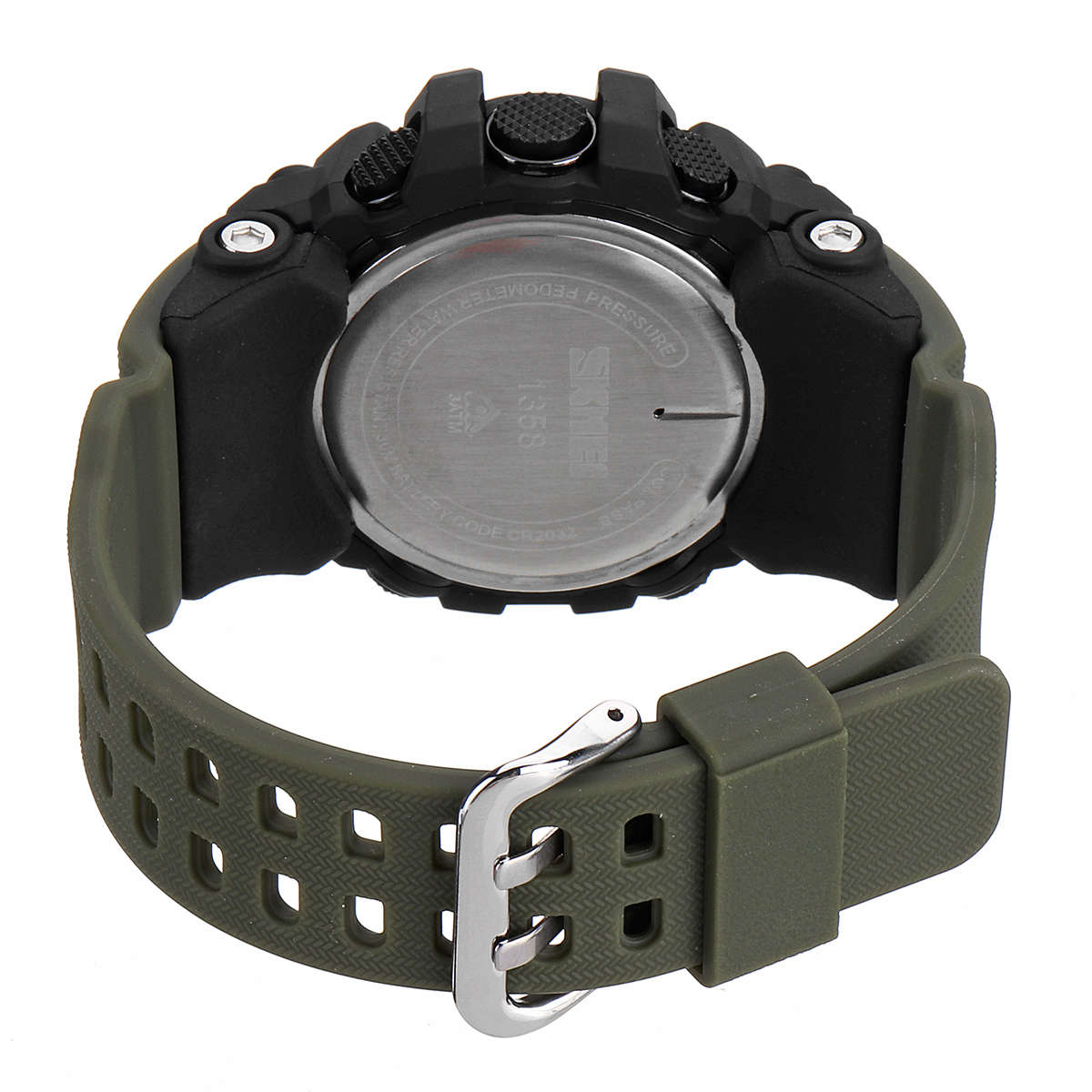 New SKMEI 1358 3ATM Waterproof Smart Watch Pedometer Barometer Thermometer Altimeter Smart Bra